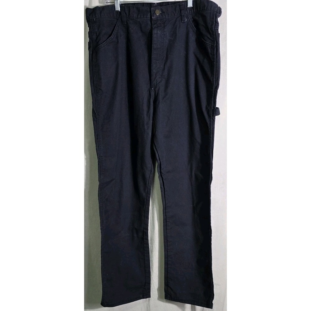 Bulwark FR Size 36x31 Blue Carpenter Pants Workwear Flame‎ Resistant